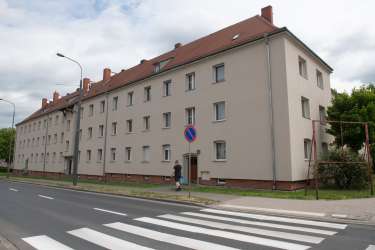W latach 1941-45 wybudowano osiedle, które ulokowano po obu stronach ulicy Szamarzewskiego. Fot. Ł. Gdak